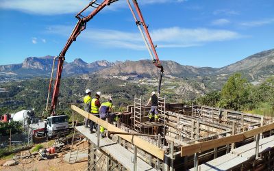 Proyecto nuevo depósito agua, impulsión Bolulla